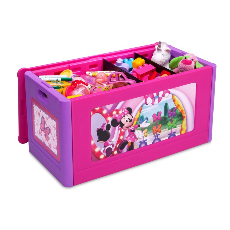 delta minnie mouse toy box assembly